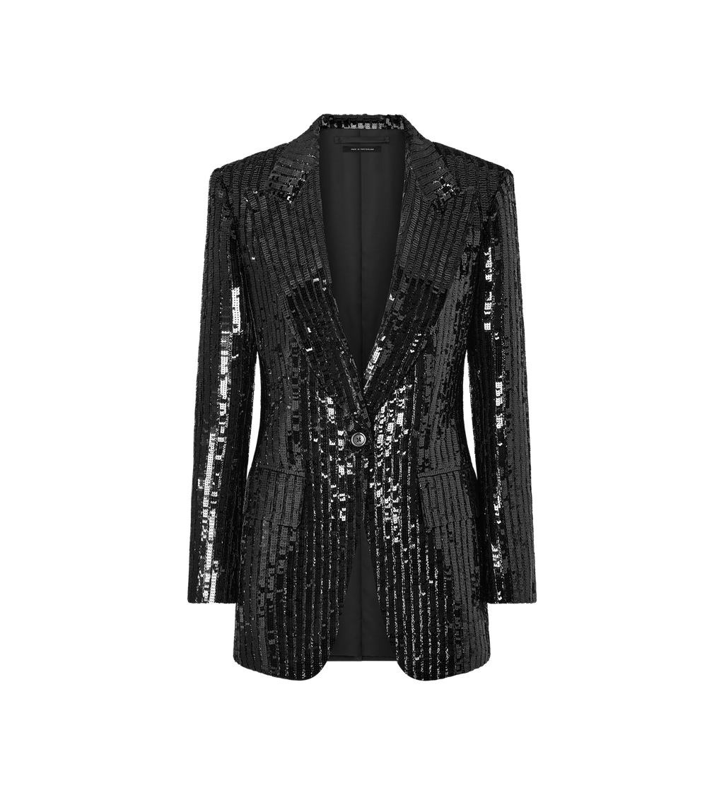 "BIANCA" SINGLE BREASTED PEAK LAPEL JACKET