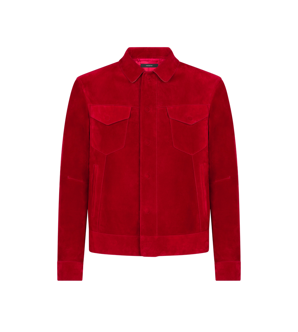 CASHMERE SUEDE WESTERN JACKET