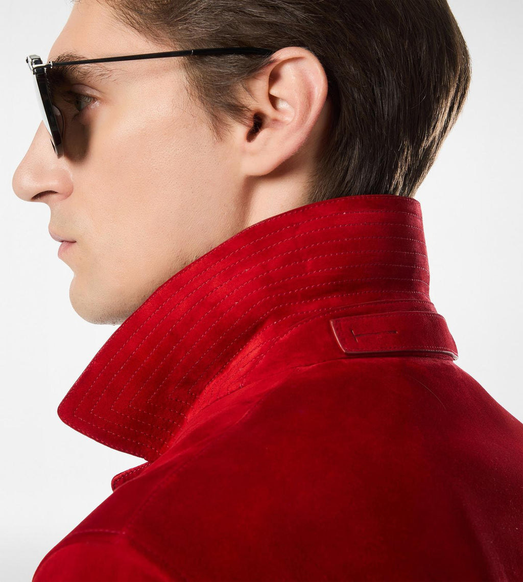 CASHMERE SUEDE WESTERN JACKET