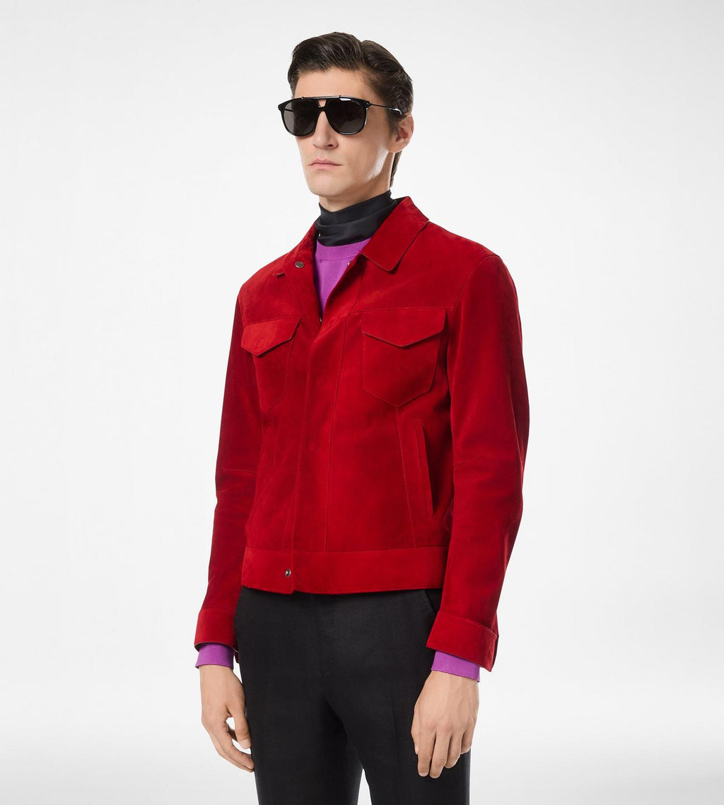 CASHMERE SUEDE WESTERN JACKET