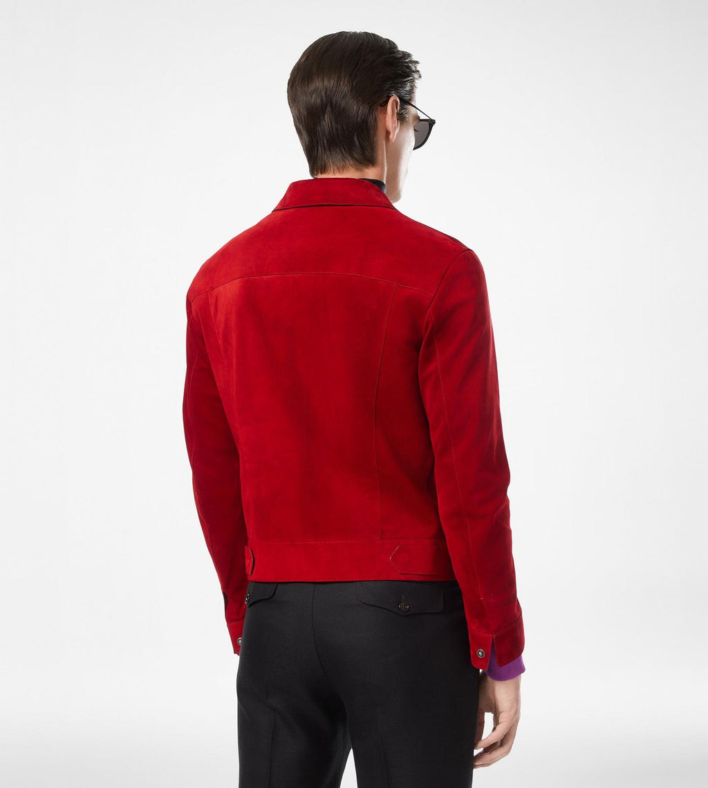 CASHMERE SUEDE WESTERN JACKET