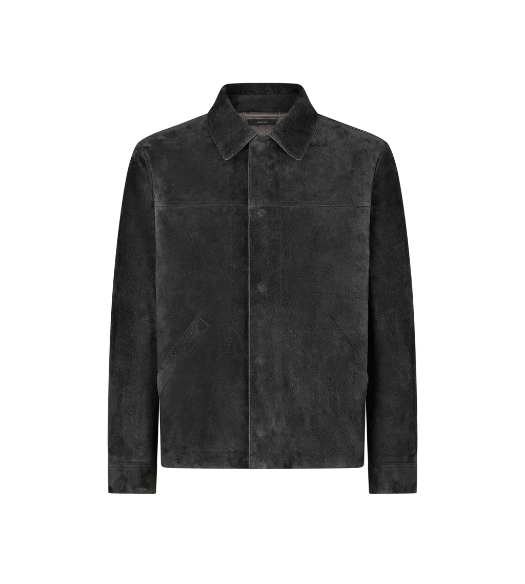 BRUSHED SUEDE WORKWEAR JACKET