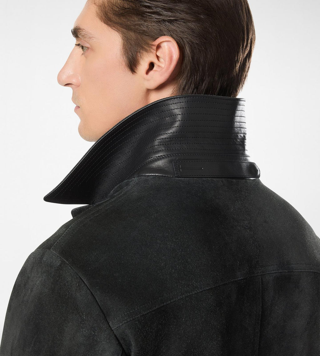 BRUSHED SUEDE WORKWEAR JACKET