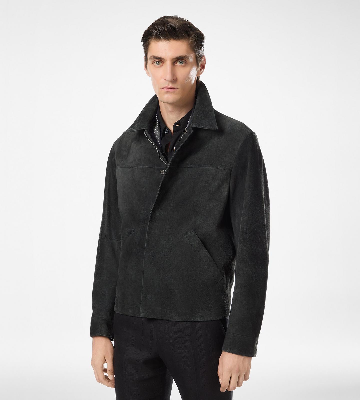 BRUSHED SUEDE WORKWEAR JACKET