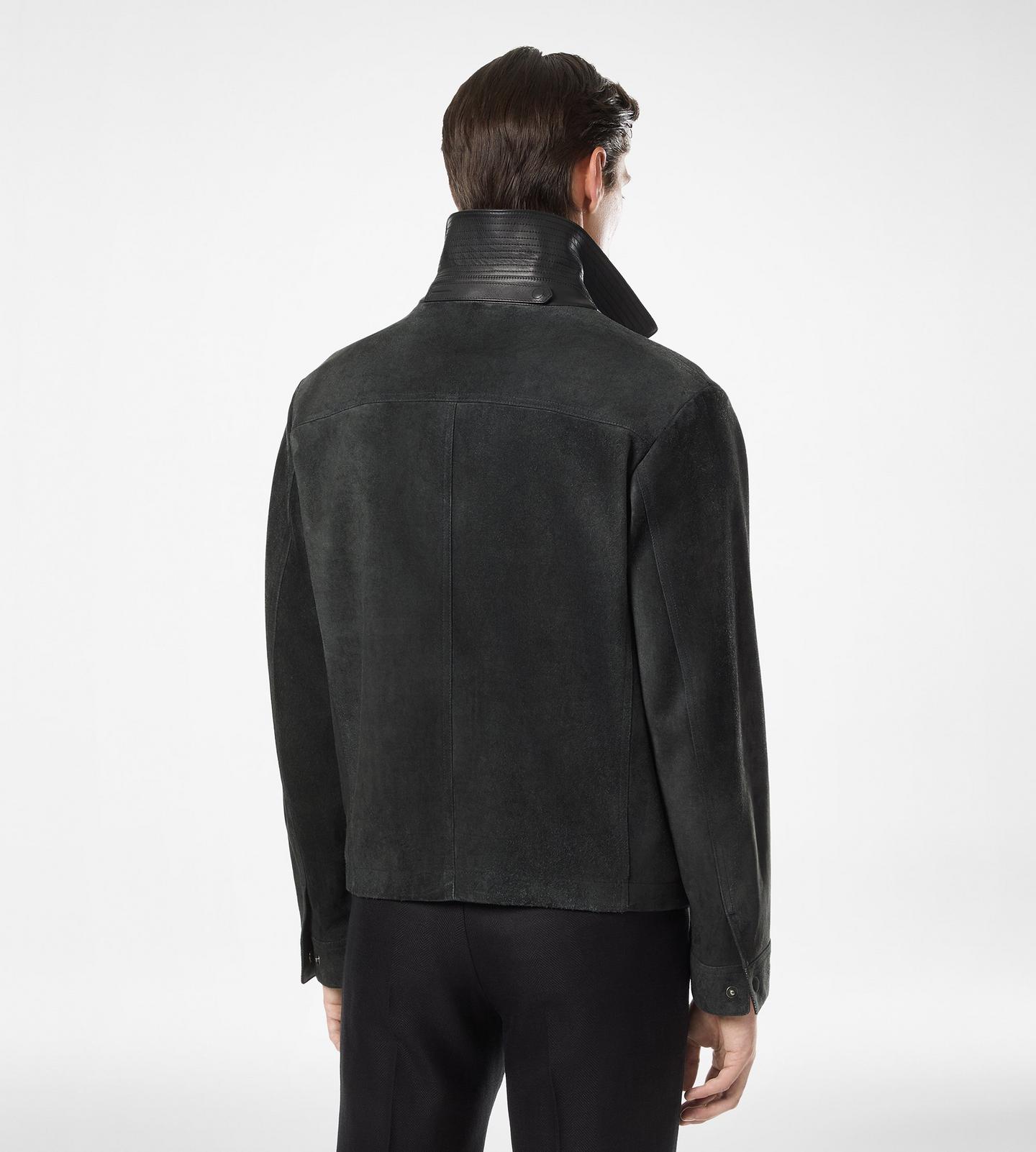 BRUSHED SUEDE WORKWEAR JACKET