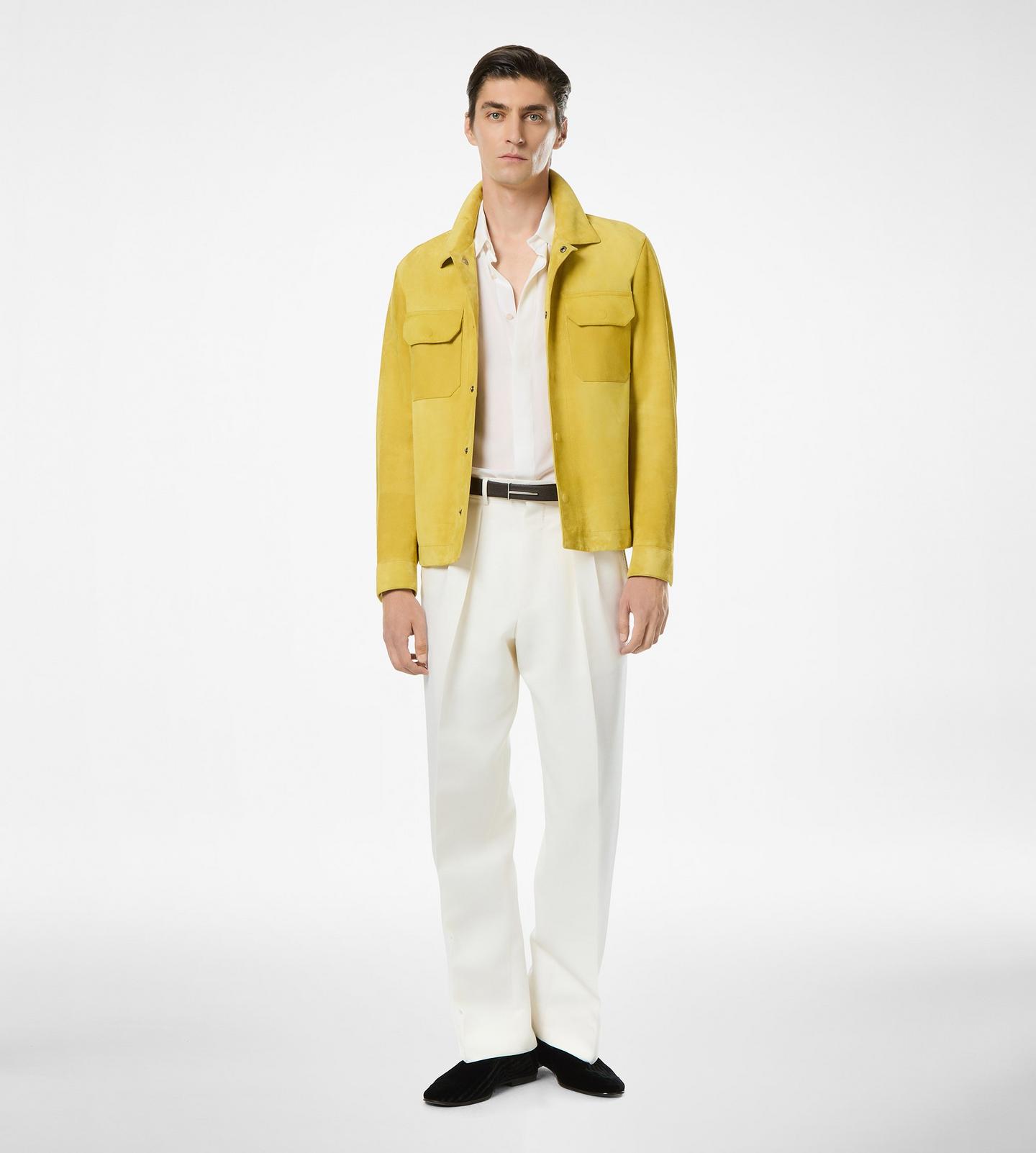 BRUSHED SUEDE OUTERSHIRT