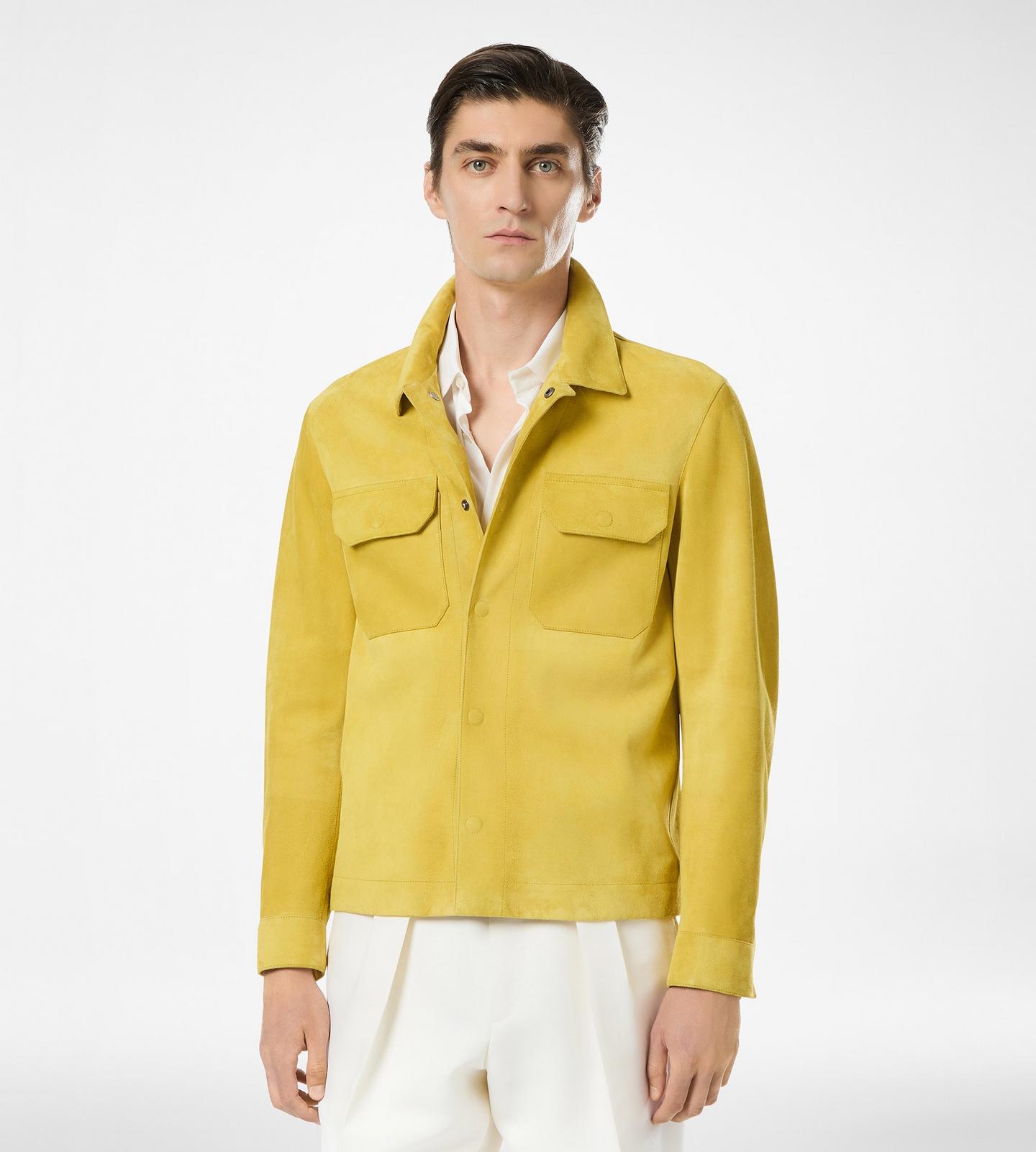 BRUSHED SUEDE OUTERSHIRT