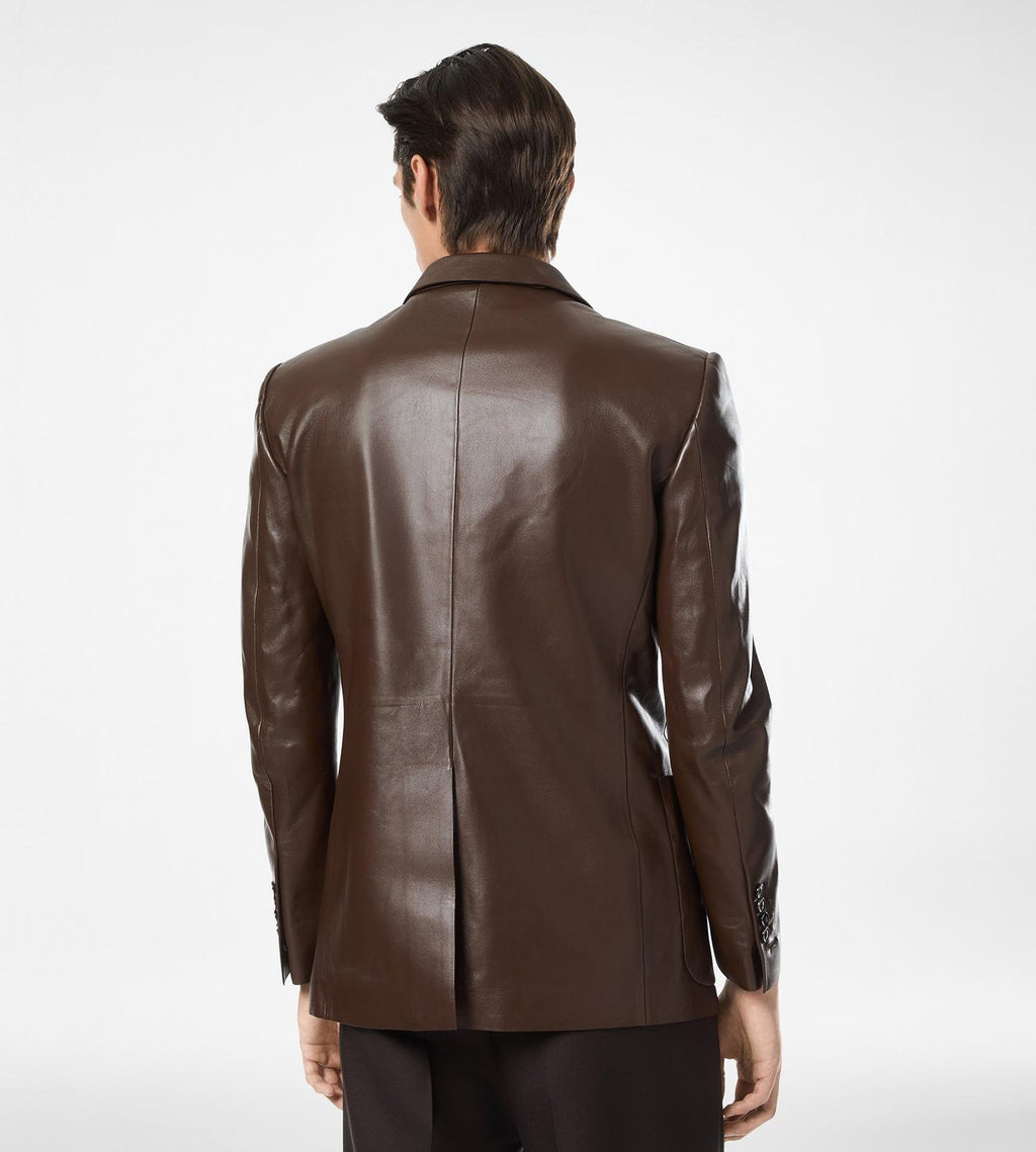 SOFT NAPPA PLONGE SARTORIAL BLAZER