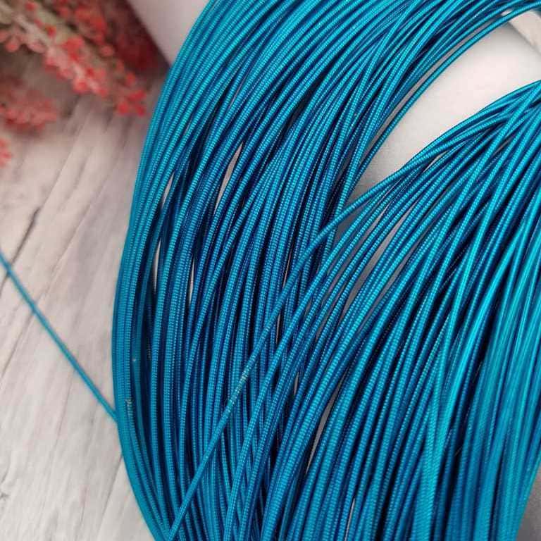 Stiff French Wire Purl French Wire Gijai Turquoise Color