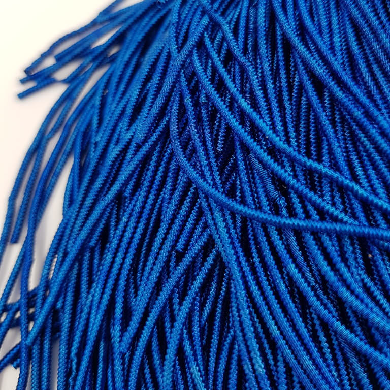 Spiral French Wire, 1.5 mm diameter, Deep Blue Color, K4755