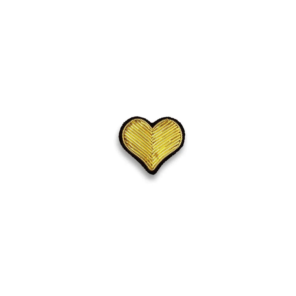 Brooch - Gold Heart