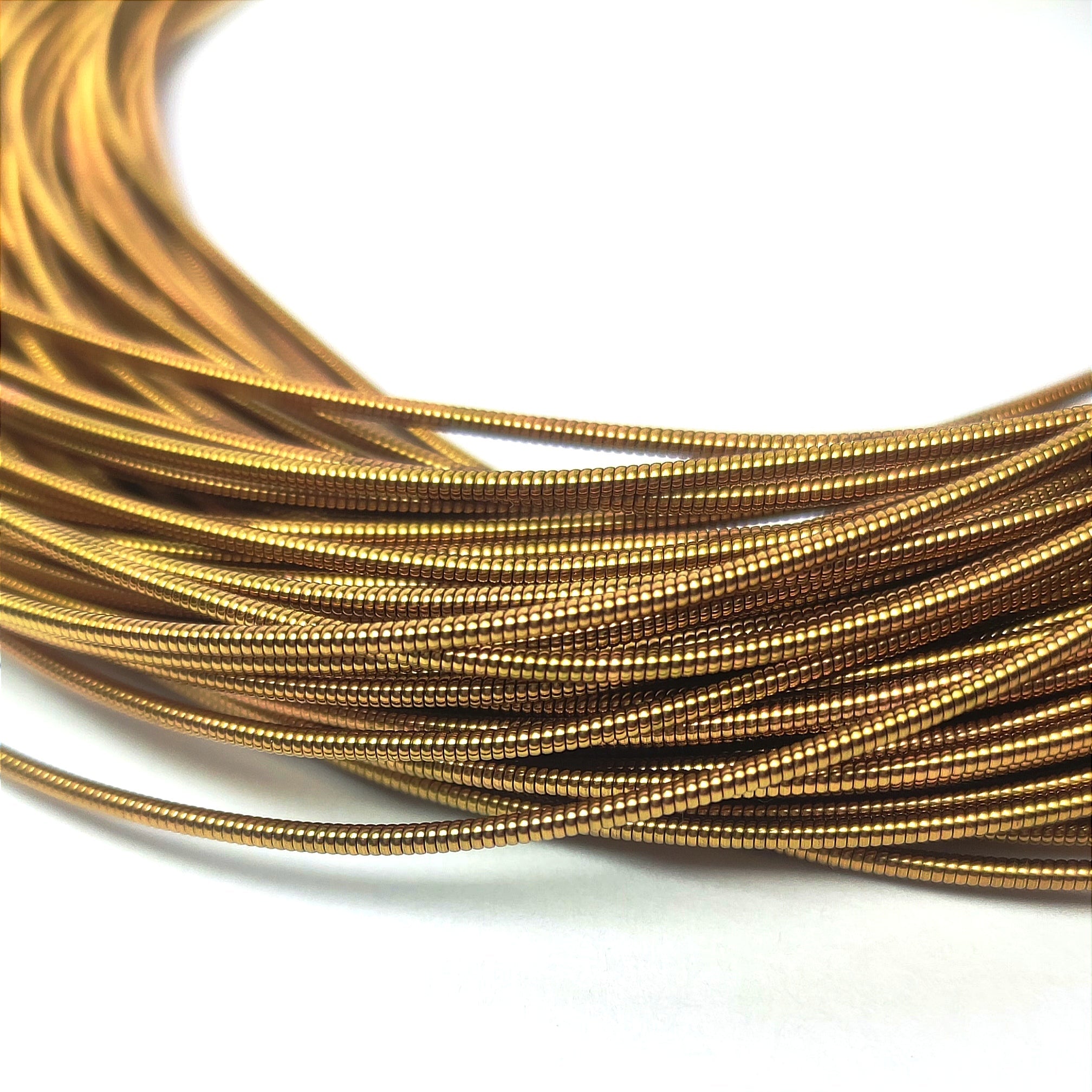 Stiff French wire/bullion/gimp wire for hand embroidery