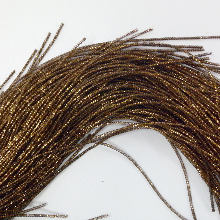 Bullion Wire French Wire Goldwork Embroidery Bullion Metallic thread Smokey Topaz K5011
