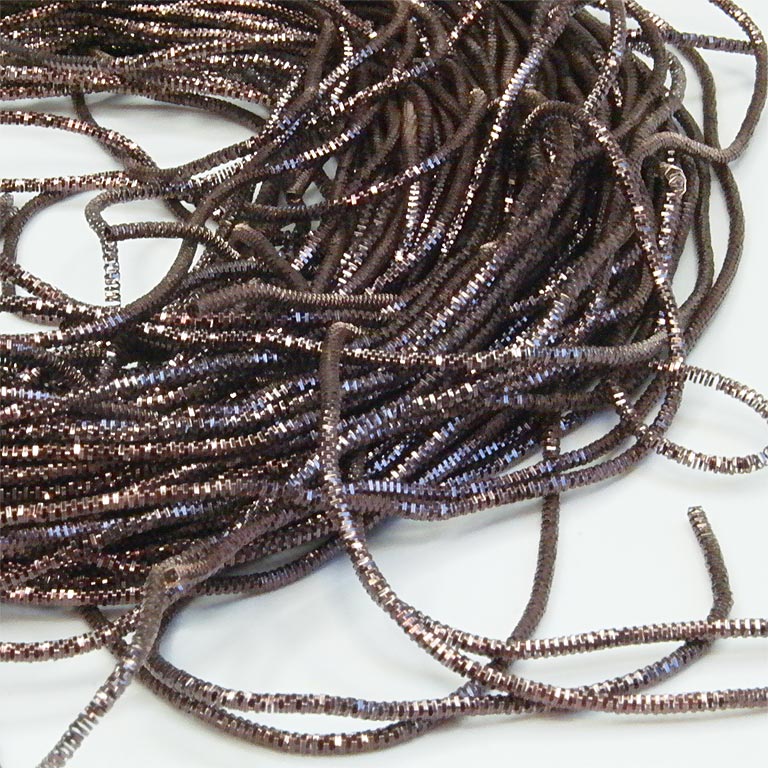 Bullion Wire French Wire Goldwork Embroidery Bullion Metallic thread Aubergine K5043