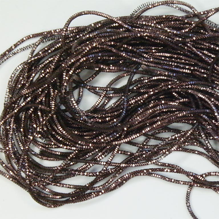 Bullion Wire French Wire Goldwork Embroidery Bullion Metallic thread Aubergine K5043