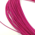 Stiff French Wire, 1-1.25mm diameter, Fuchsia Color, KS3044